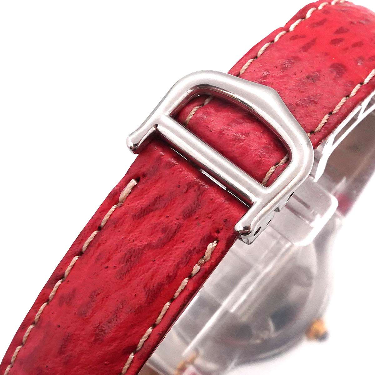4児パパCartier腕時計カルティエ CARTIER マスト21 カルティエ/ヴァンティアンマスト21/ホワイトダイヤル/SS/QZ