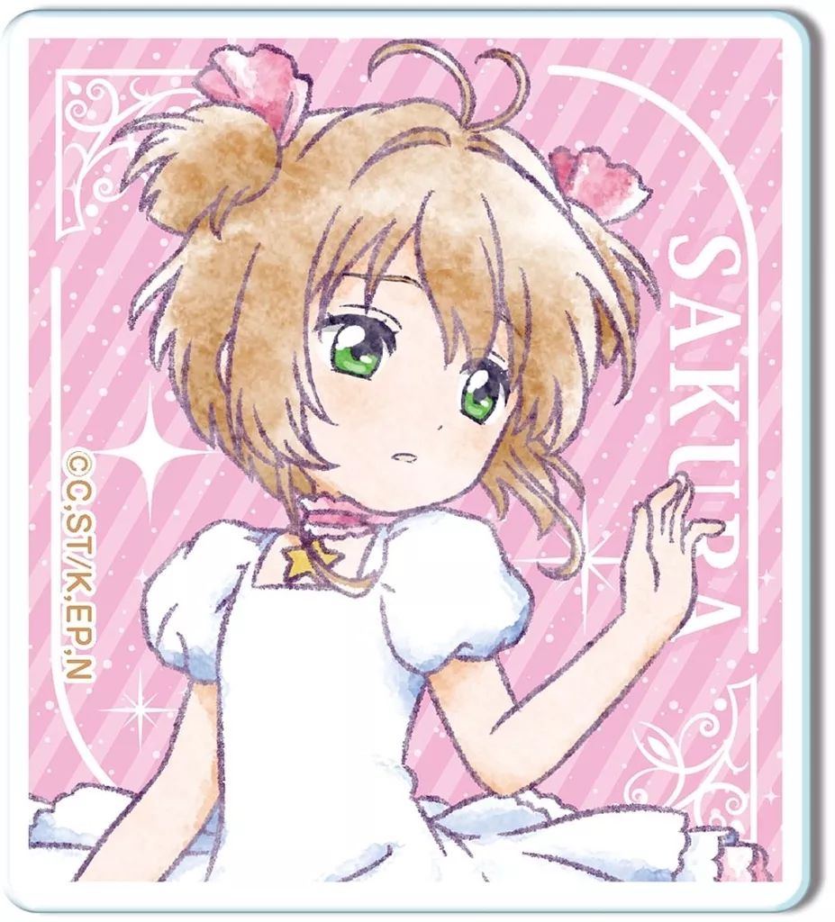 中古】バッジ・ビンズ デザイン01.木之本桜(A) アクリルバッジ