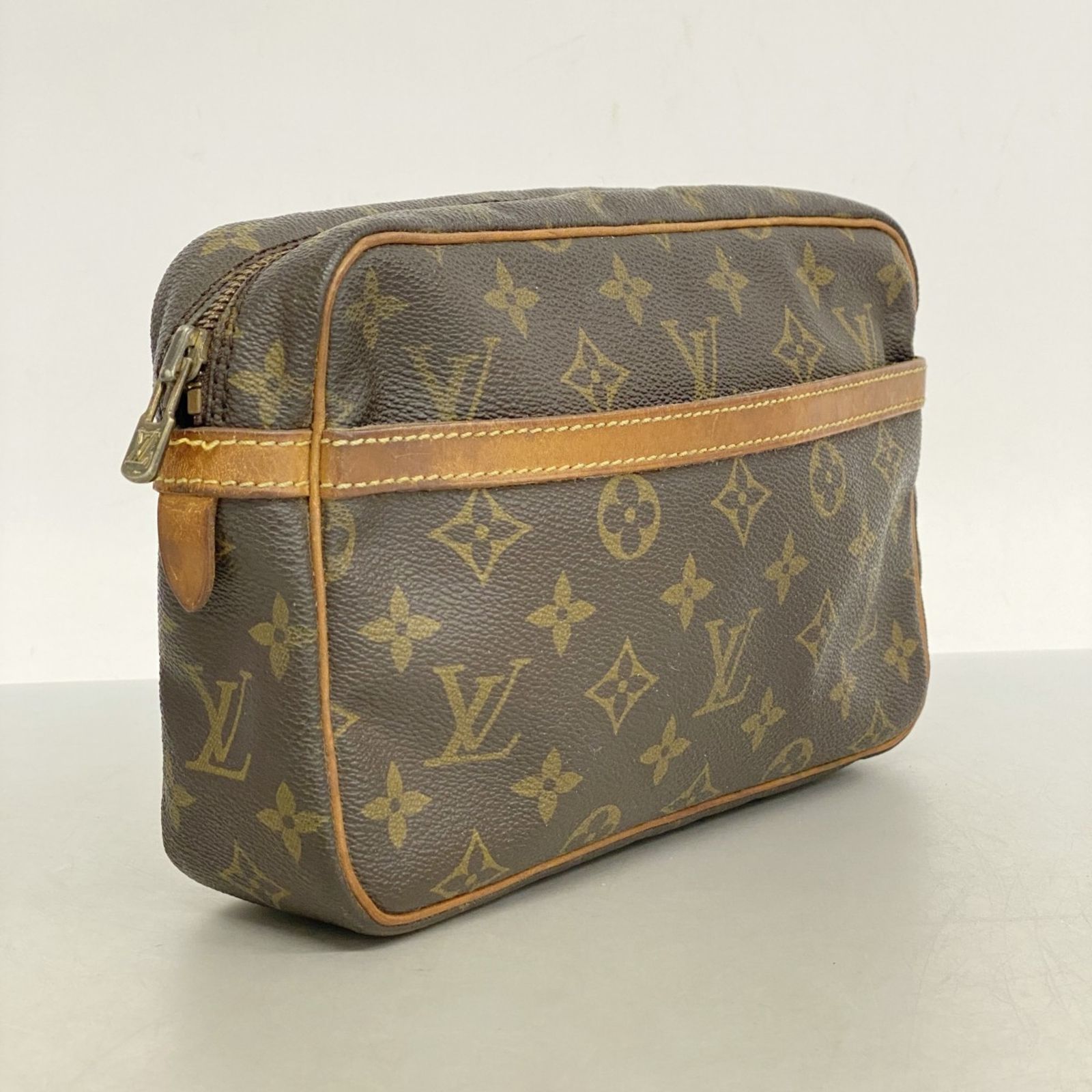 ルイ ヴィトン Louis Vuitton ルイ ヴィトン クラッチバッグ モノグラム コンピエーニュ23 M51847 ブラウンメンズ レディース