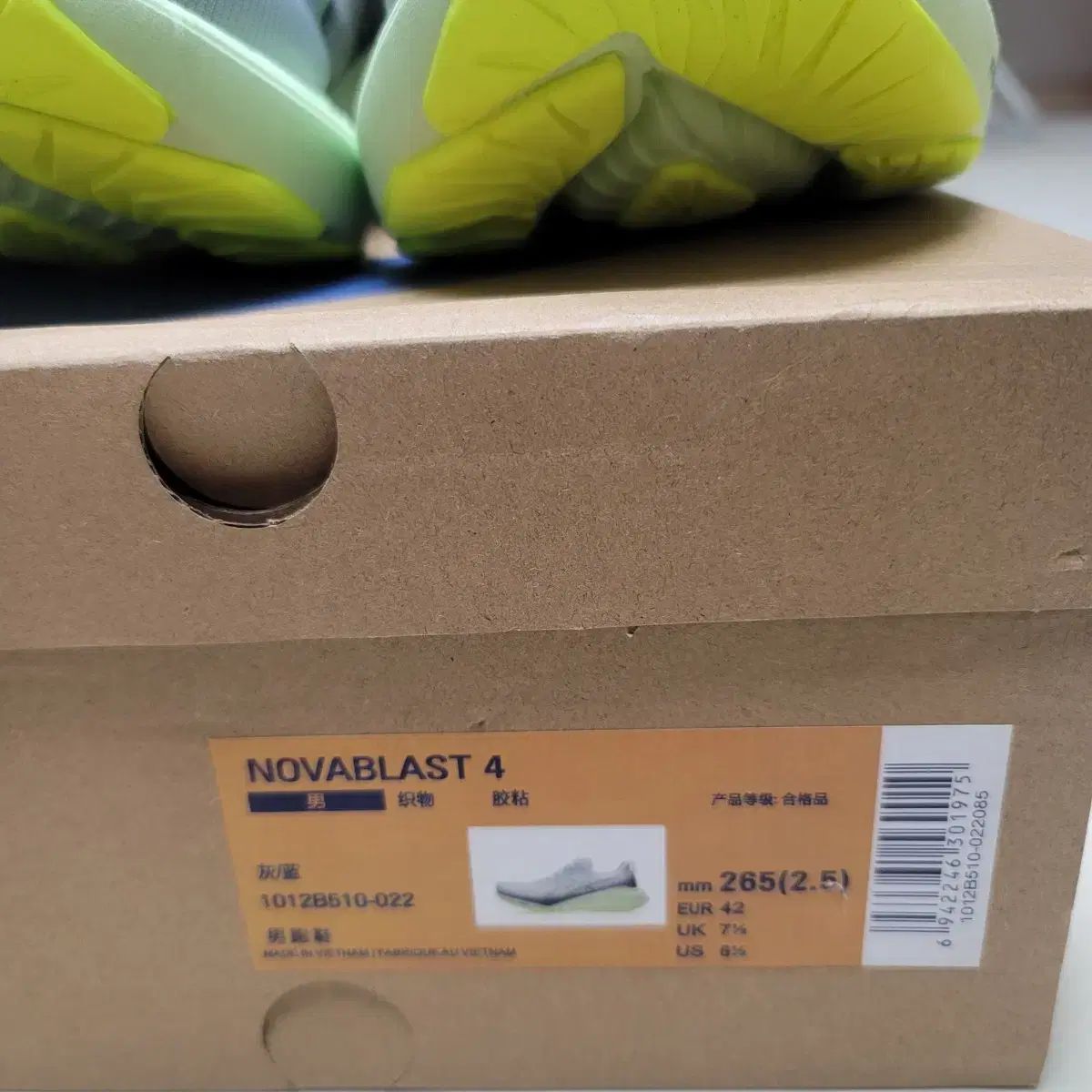 アシックス ノヴァブラスト4