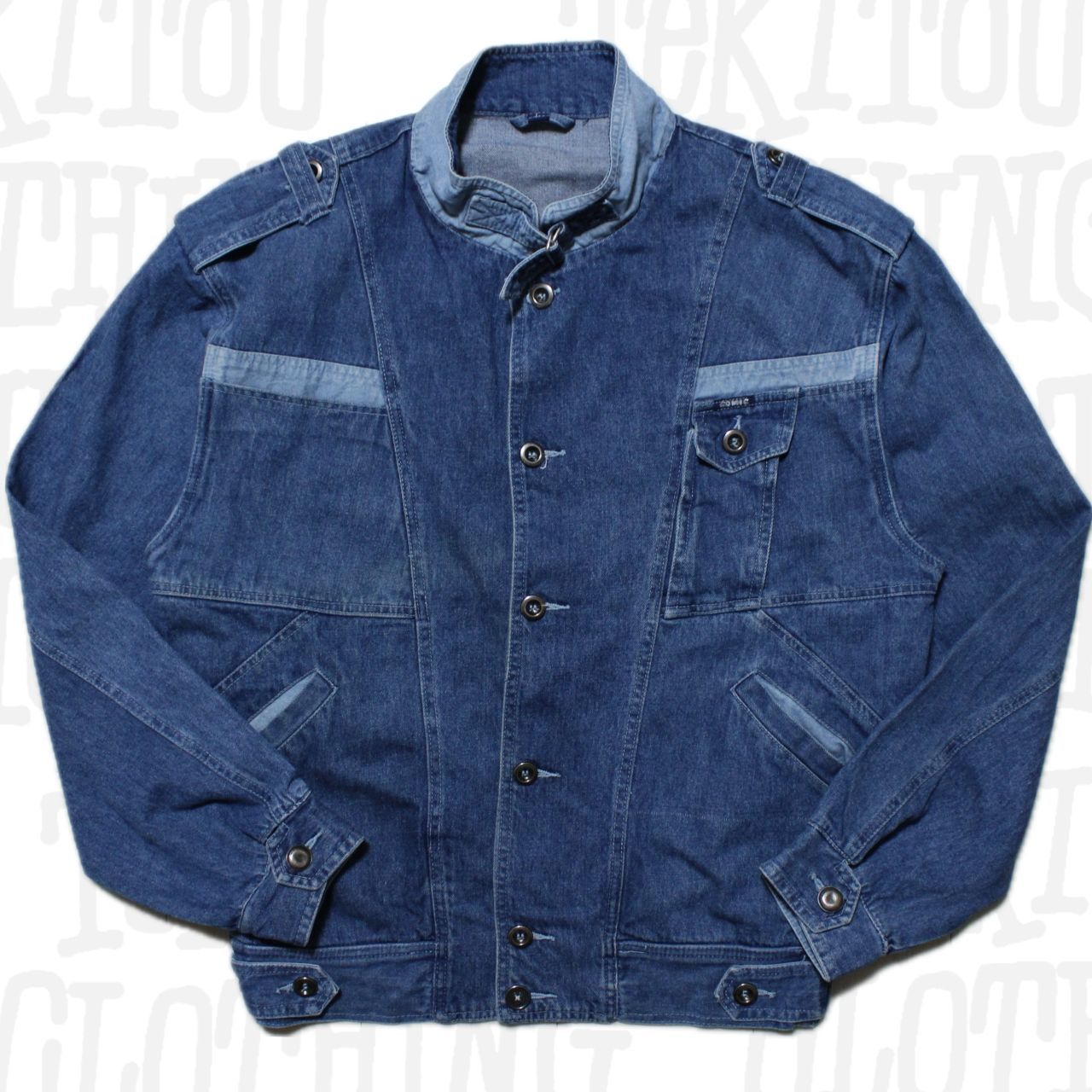 Gimmick Denim Jacket / デニムジャケット ギミック 短丈