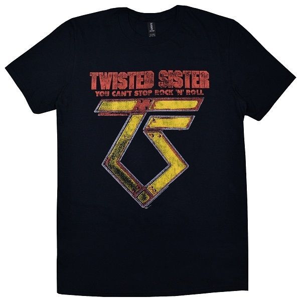 TWISTED SISTER トゥイステッドシスター You Can't Stop Rock 'N' Roll Tシャツ
