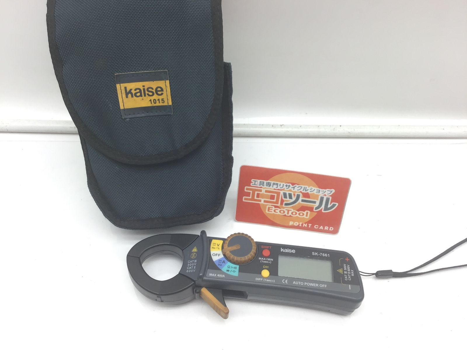 未使用品です。 領収書発行可】KAISEカイセ 電流計クランプメーター SK-7661