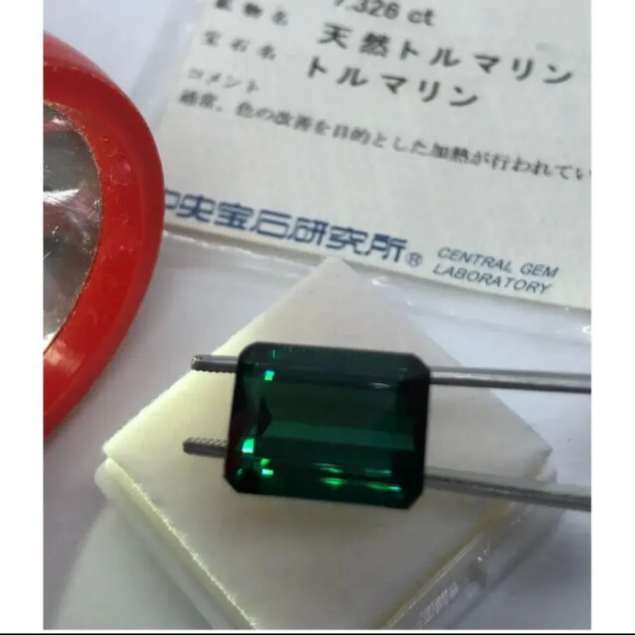 ソーティング付き 天然石トルマリンルース 7.326ct - メルカリShops