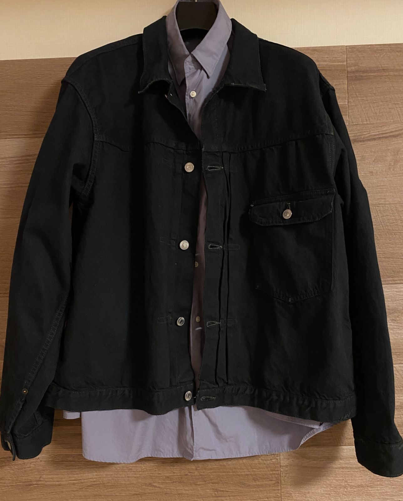 【サイズ50】アプレッセ 1st Type Denim Jacket(24AAP-01-33H)