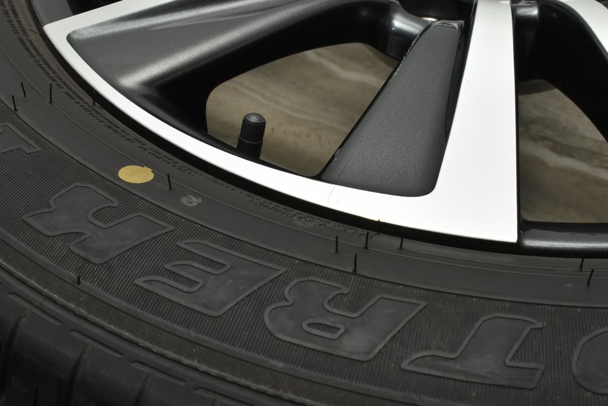 良好品】トヨタ 80 ハリアー 純正 18in 7J +35 PCD114.3 ダンロップ 