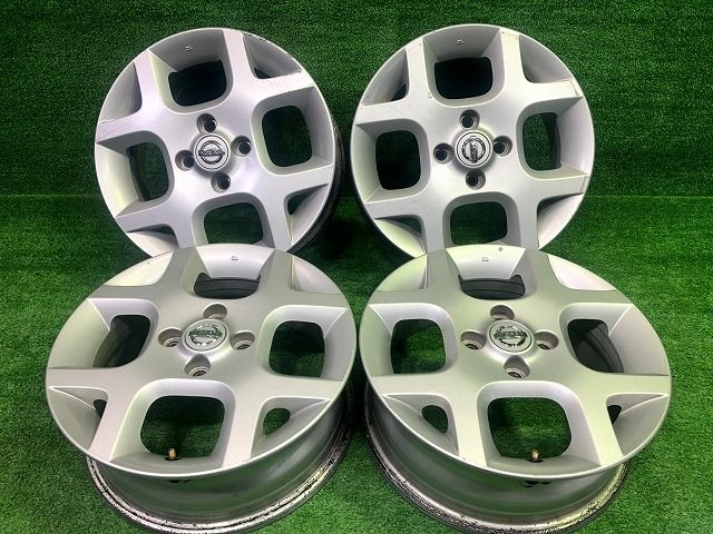 日産 NISSAN 純正 日産純正 BZ11 キューブ 15ｲﾝﾁ 5.5J 4穴 4本 100 50