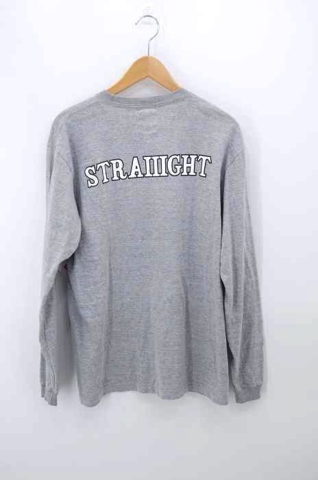 STRAITE(ストレイト) バックロゴプリント ロングスリー #23573#