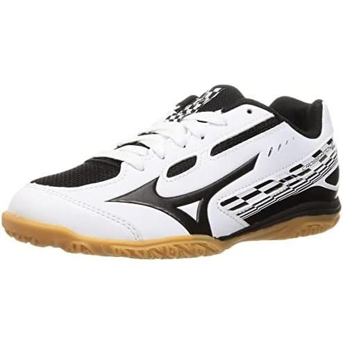 ミズノ(MIZUNO) 卓球シューズ クロスマッチソード 81GA213009 ホワイト/ブラック 26.5cm 2E