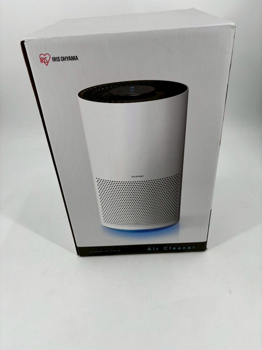 新品 アイリスオーヤマ 空気清浄機 IAP-A35-W + 集じん脱臭
