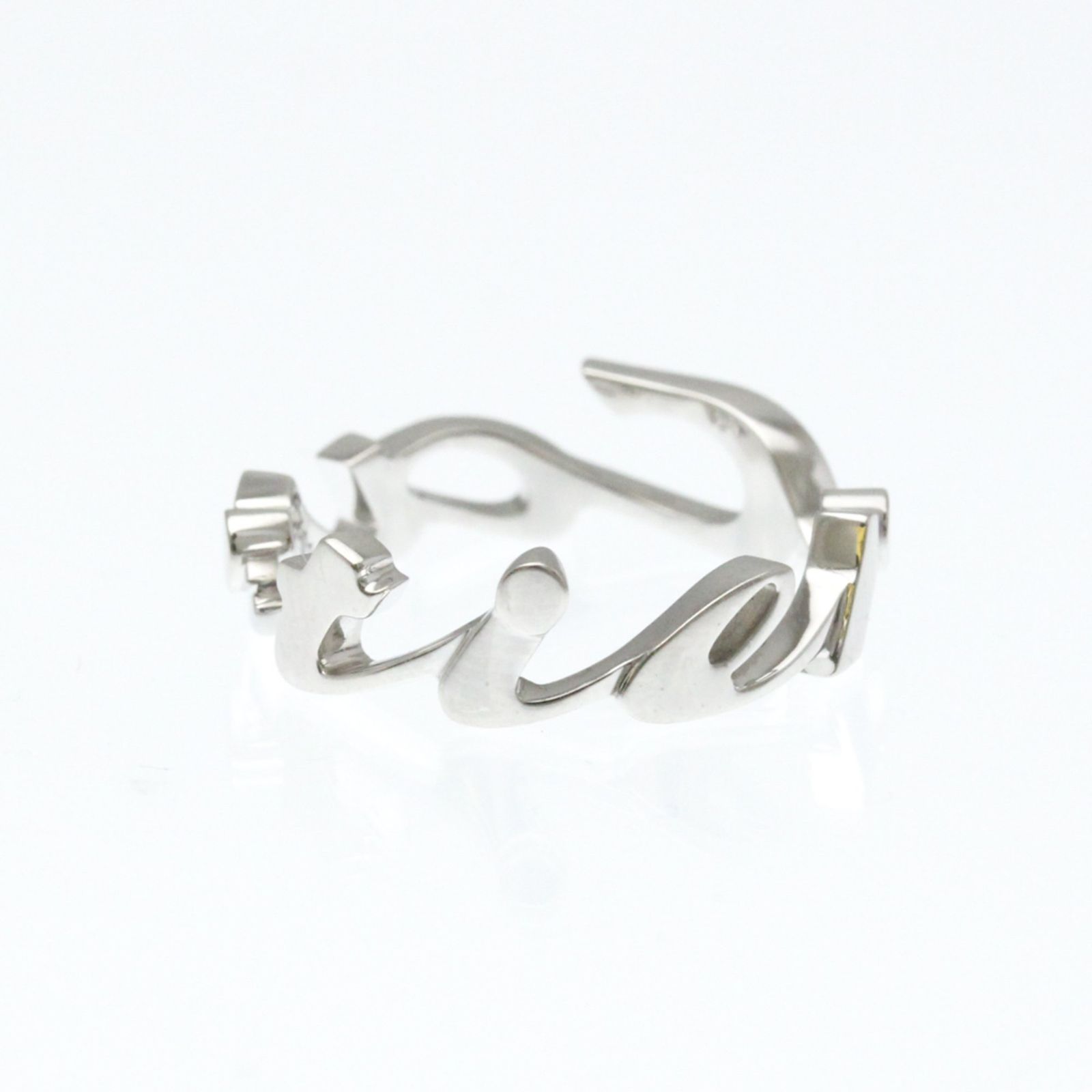 カルティエ(Cartier) シグネチャーリング K18ホワイトゴールド(K18WG