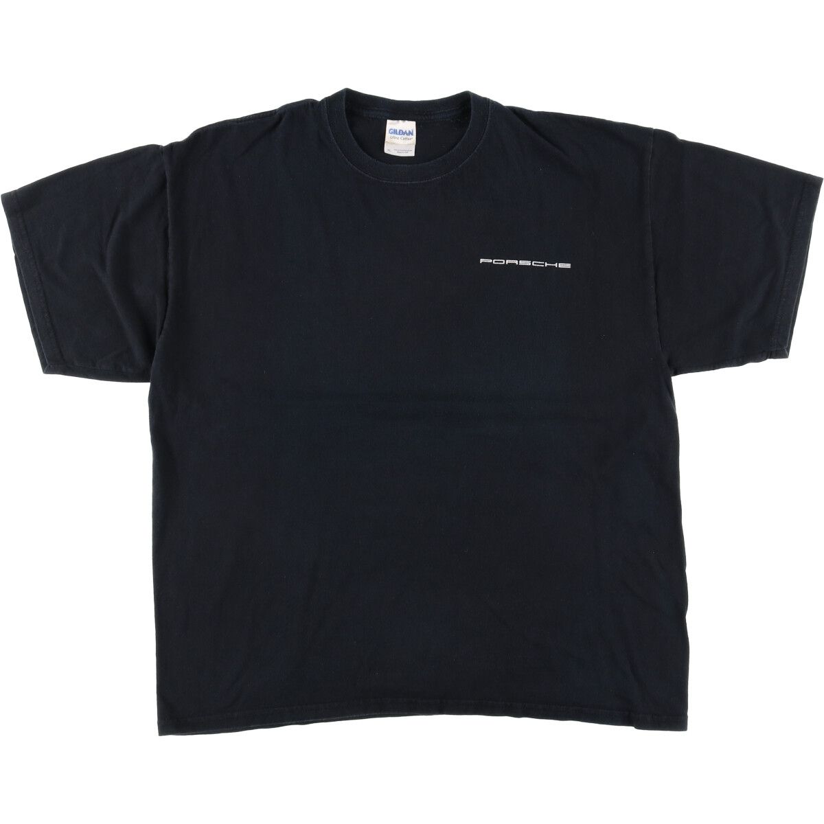 古着 ギルダン GILDAN PORSCHE ポルシェ バックプリント アドバタイジングTシャツ メンズXL /eaa410323