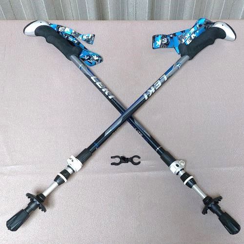 美品】LEKI トレッキングポールサーモライトAS