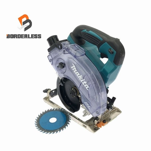 マル③ ☆比較的綺麗☆makita マキタ 18V 125mm 充電式防じんマルノコ