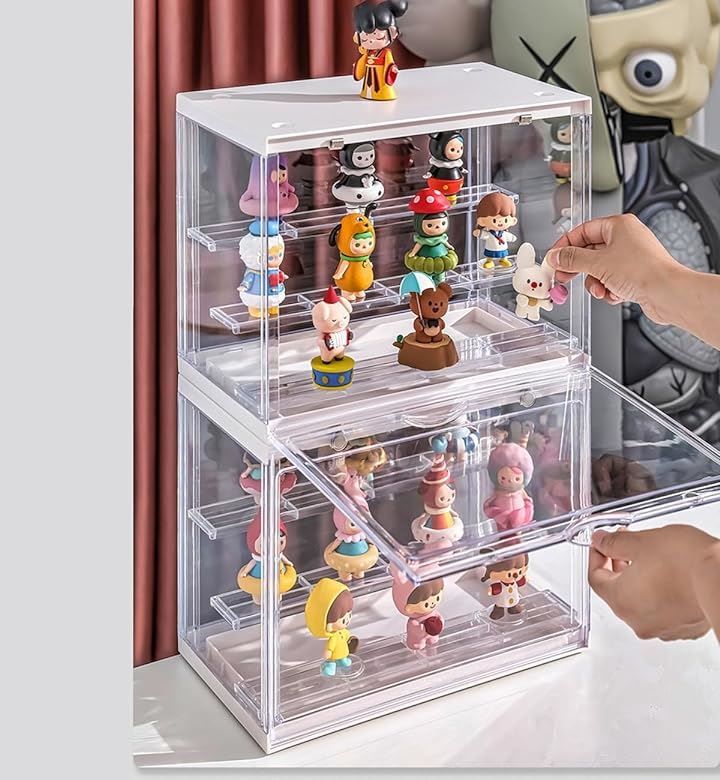 アクリル ディスプレイケースフィギュアケース 31x16x23cm三段ステージ Amazon | フィギュアケース コレクションケース ディスプレイケース