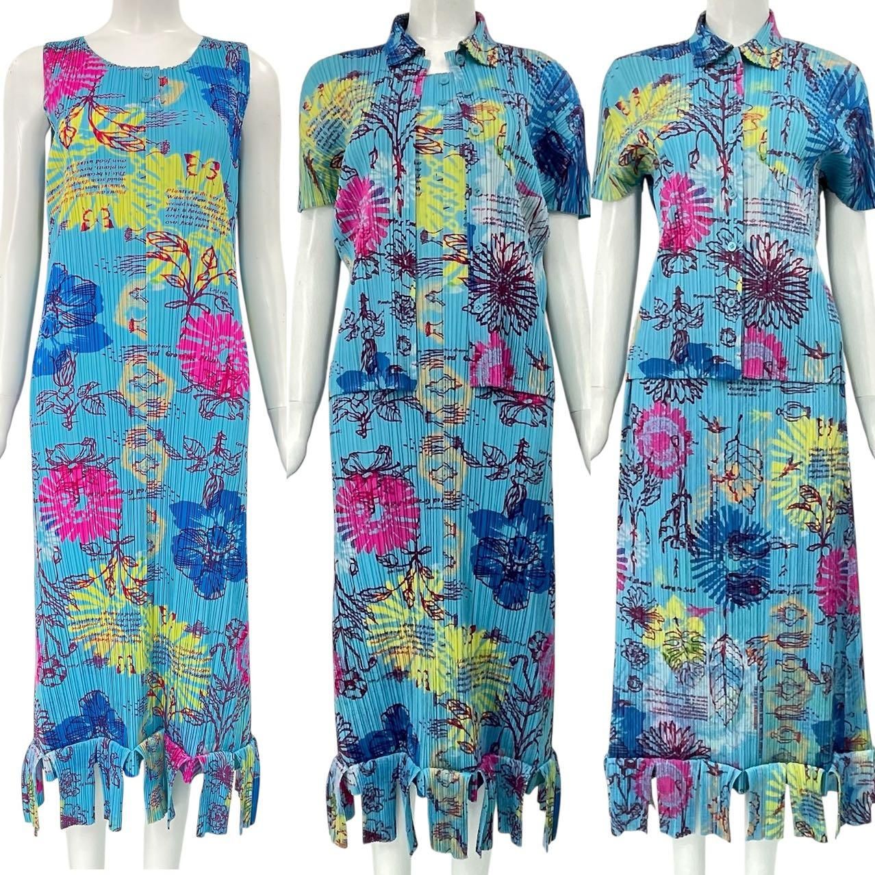 プリーツプリーズ 長袖メッシュカーディガン サイズ3 PLEATS PLEASE