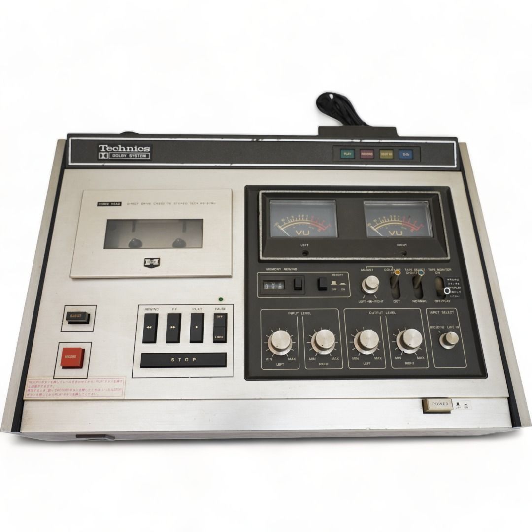 整備済み極上美品】 Technics テクニクス カセットデッキ RS-279