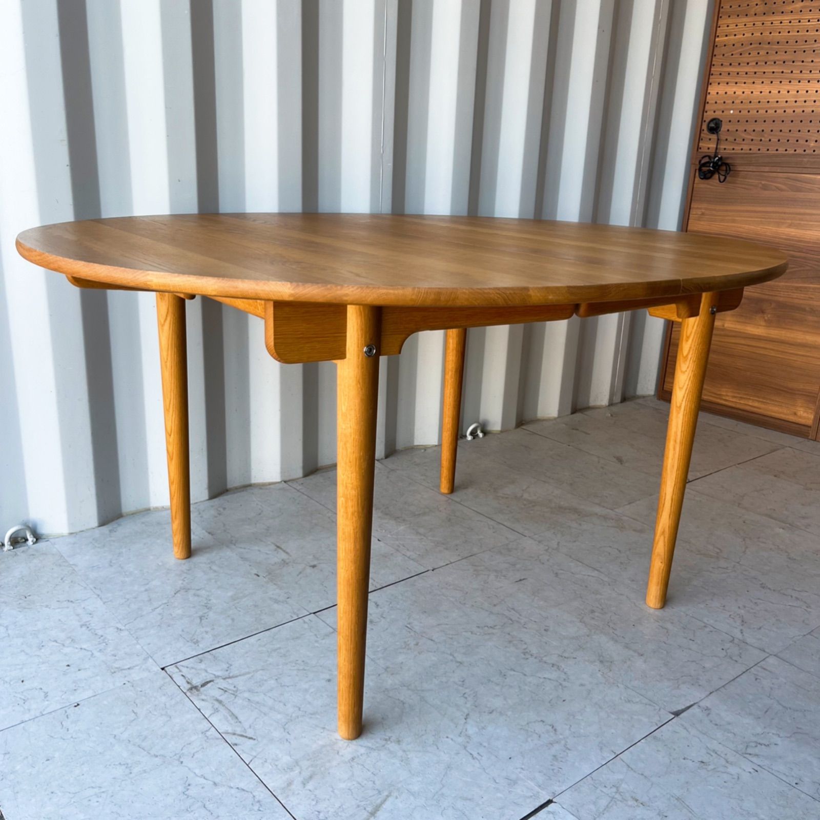 取付無料！カールハンセン＆サン CH337 オーク材伸長式ダイニング