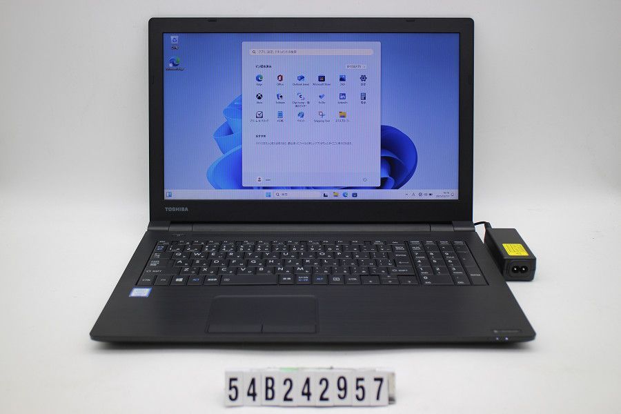 dynabook dynabook B65/M Core i3 8130U 2.2GHz/8GB/256GB(SSD)/Multi/15.6W/FWXGA(1366x768)/Win11 【54B242957】