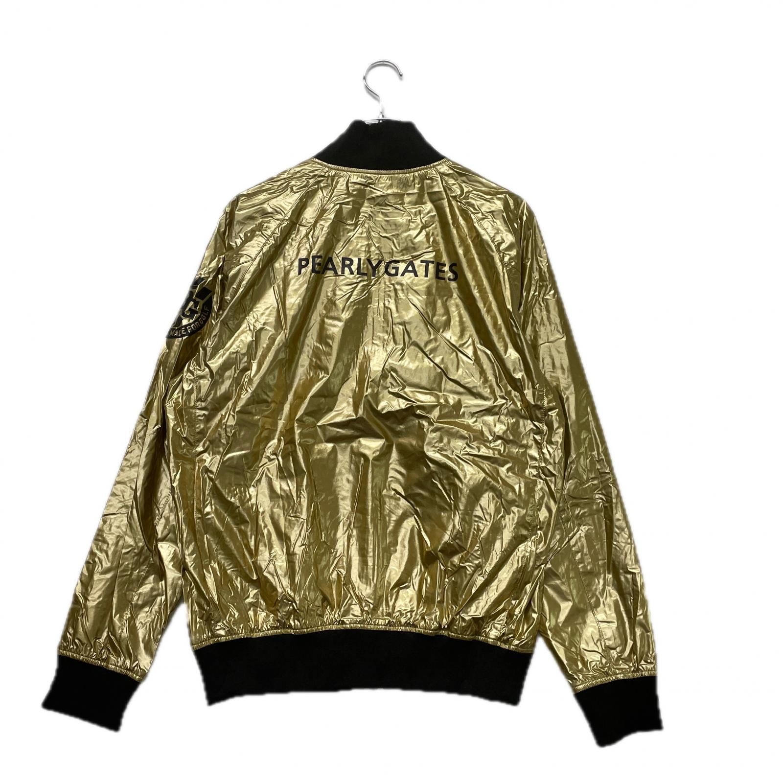 メンズ パーリーゲイツ PEARLY GATES フルジップアウター 5 L ゴールド ダブルジップ