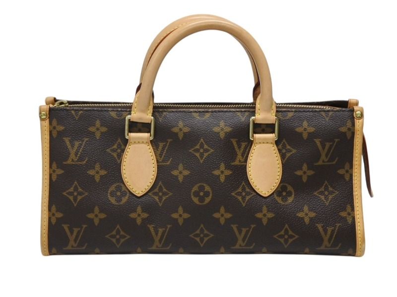 LOUIS VUITTON ルイヴィトン モノグラム ポパンクール ハンドバッグ M40009 ロゴ モノグラムキャンバス ブラウン 4b008368