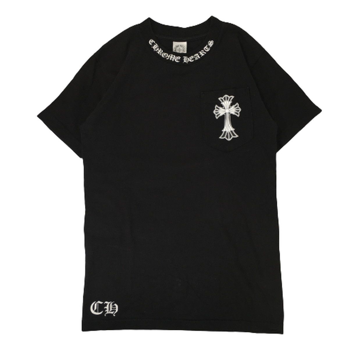 クロムハーツ CHROME HEARTS ポケット Tシャツ ダブルクロス DBL CH ...