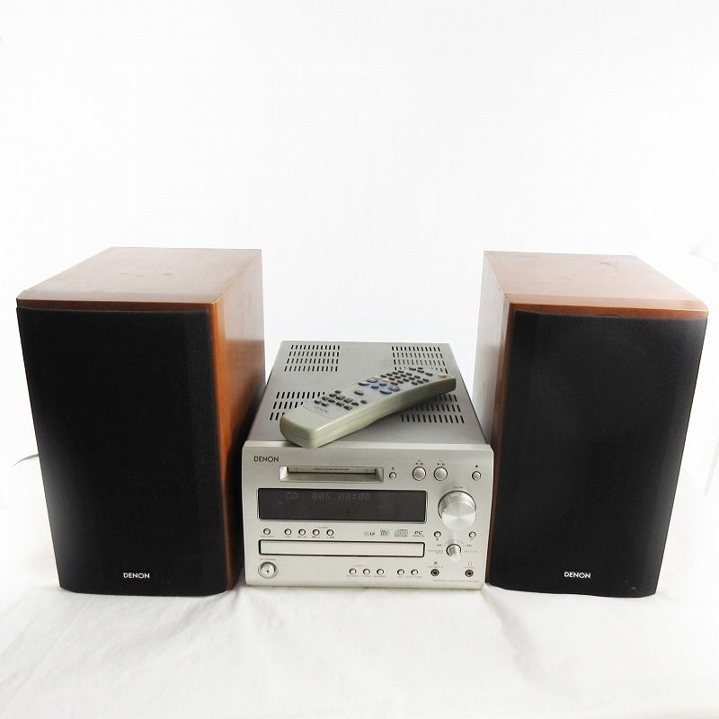 DENON デノン　システムコンポ　D-MX33MD DENON デノン D-MX33MD CD/MDコンポ リモコン付き オーディオ