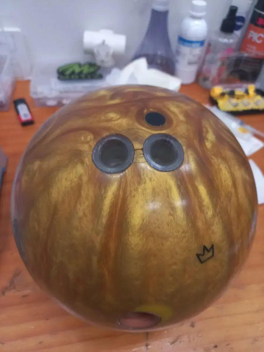 中古ボーリングボール 14p キングピン スペシャルエディション
