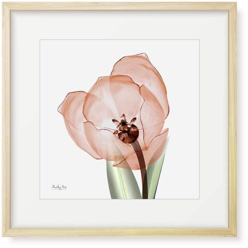 フラワーアート絵画 花の絵 すずらん アート 「巡る幸せを花束に」
