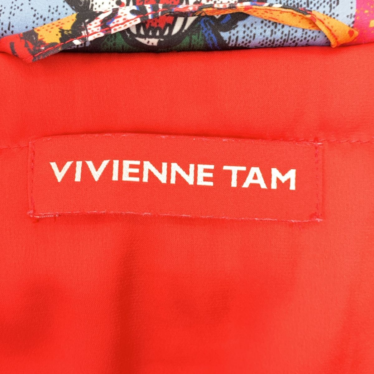 美品】 VIVIENNE TAM / ヴィヴィアンタム | 総柄 中綿 オーバー