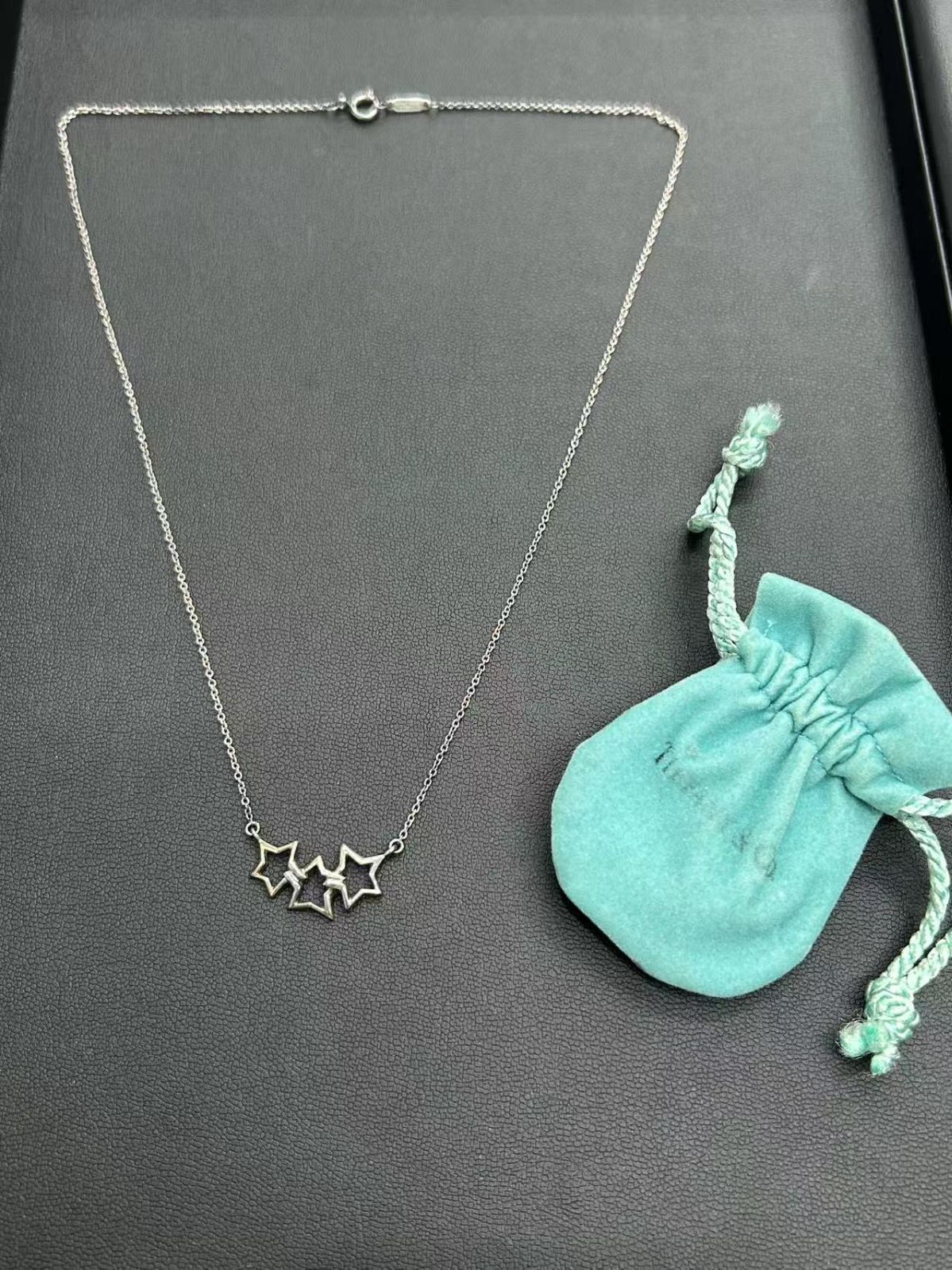ティファニー トリプルスター ネックレス シルバー925 TIFFANY