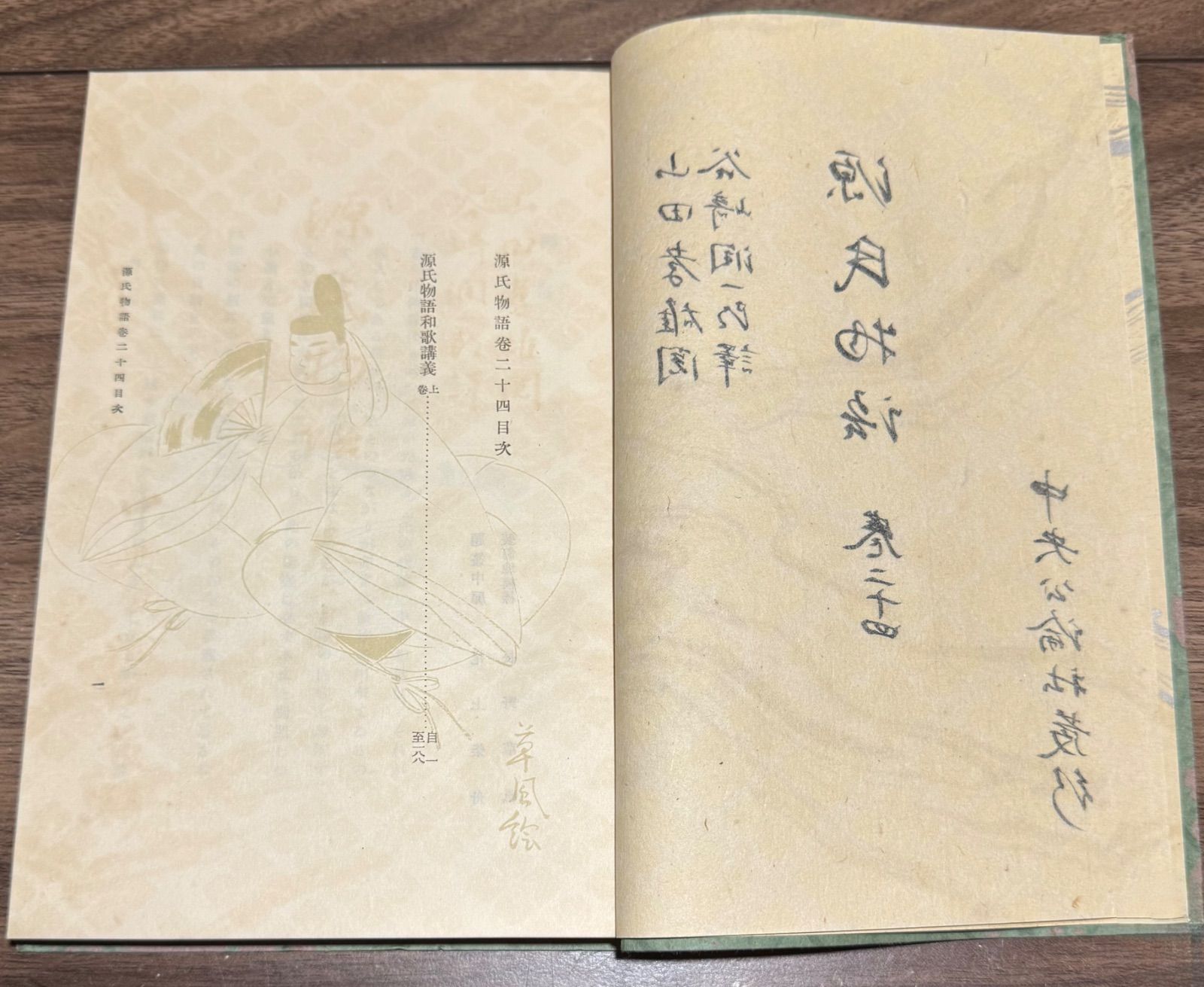 源氏物語 巻二十三、巻二十四 谷崎潤一郎 中央公論社発行 源氏物語
