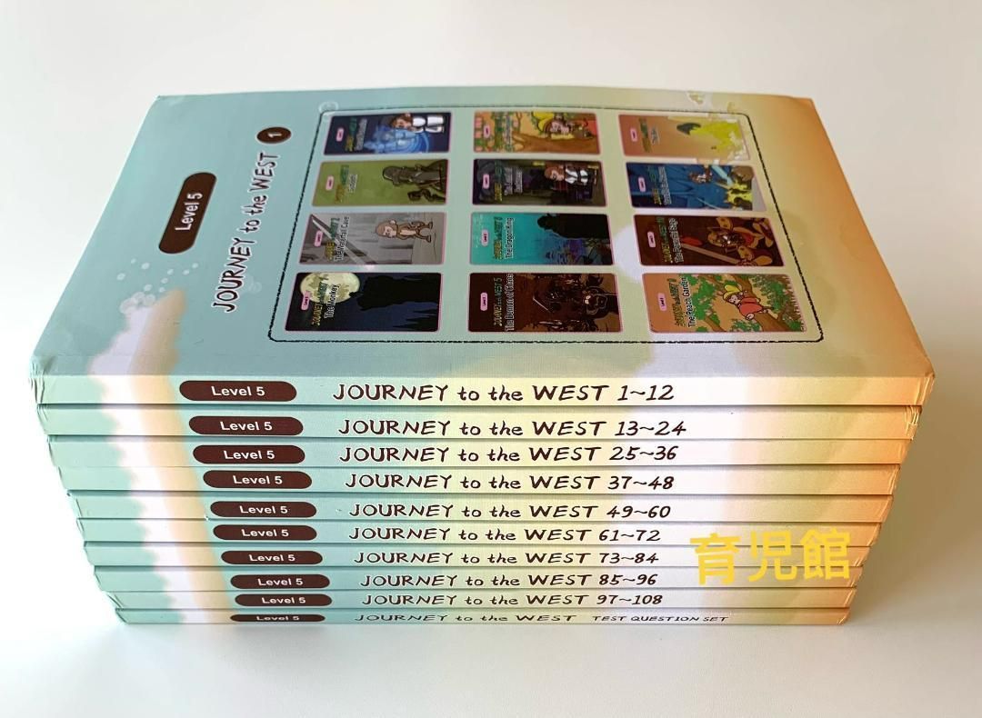 Journey to the West 絵本10冊 mp3音源付 動画付 西遊記 - メルカリ