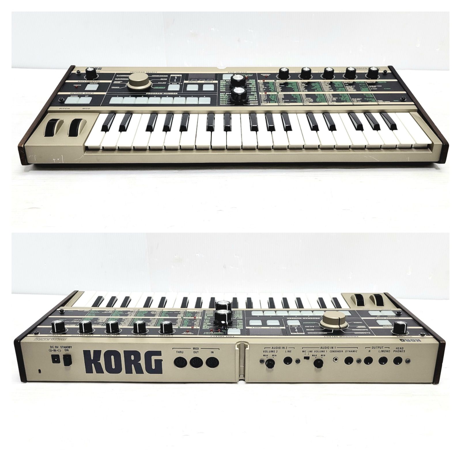 美品】KORG シンセサイザー microKORG - メルカリ