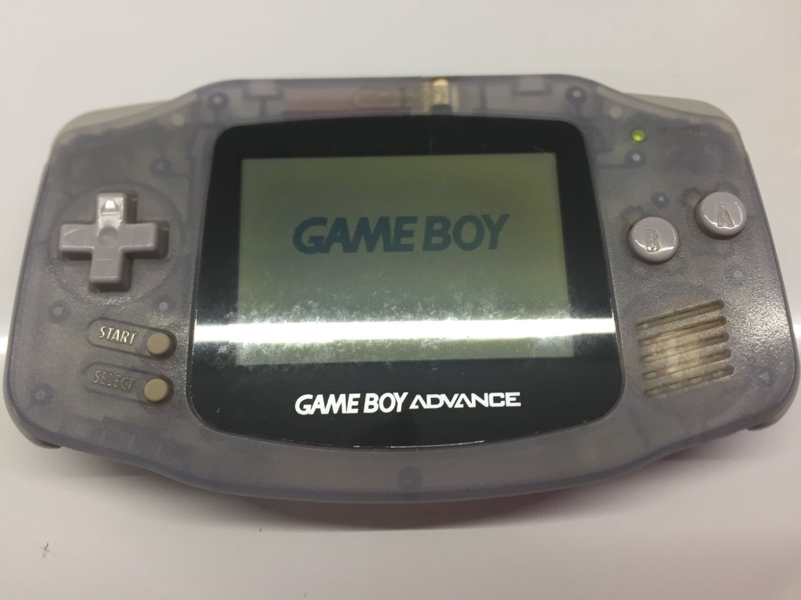 ジャンク商品につき商品説明必読】GAMEBOY ADVANCE(ミルキーブルー