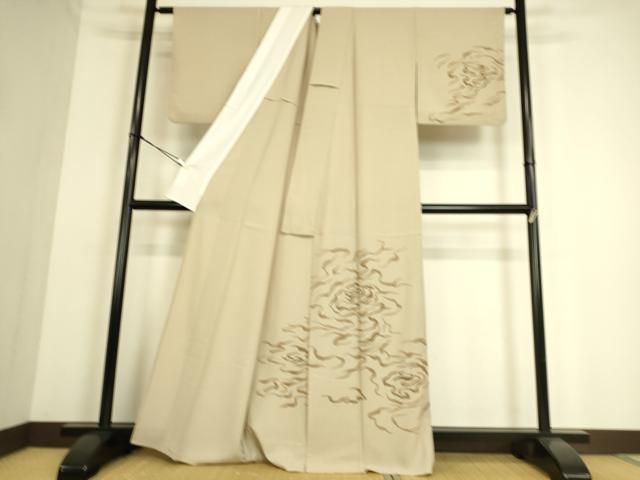 平和屋着物▽訪問着　単衣　流水文　洗える着物　DAAS0276az 平和屋着物▽訪問着 単衣 流水文 洗える着物 DAAS0276az - メルカリ