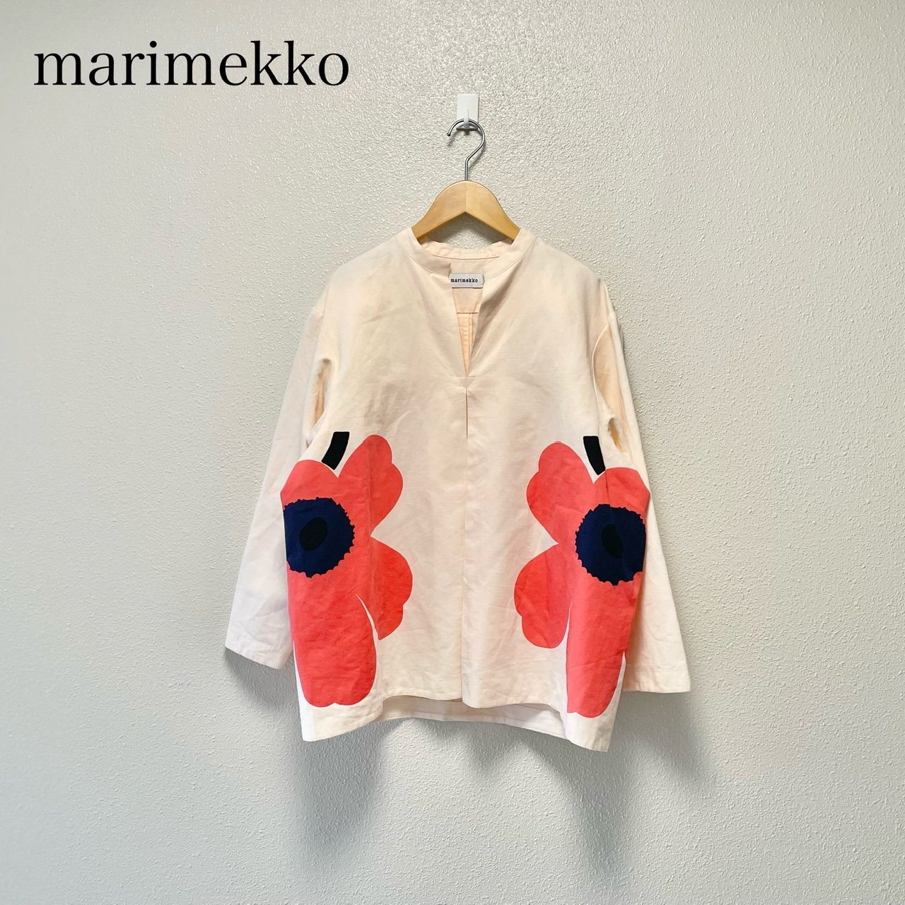 marimekko マリメッコ KERRAN HEIJASTUS unikkoプリントプルオーバー