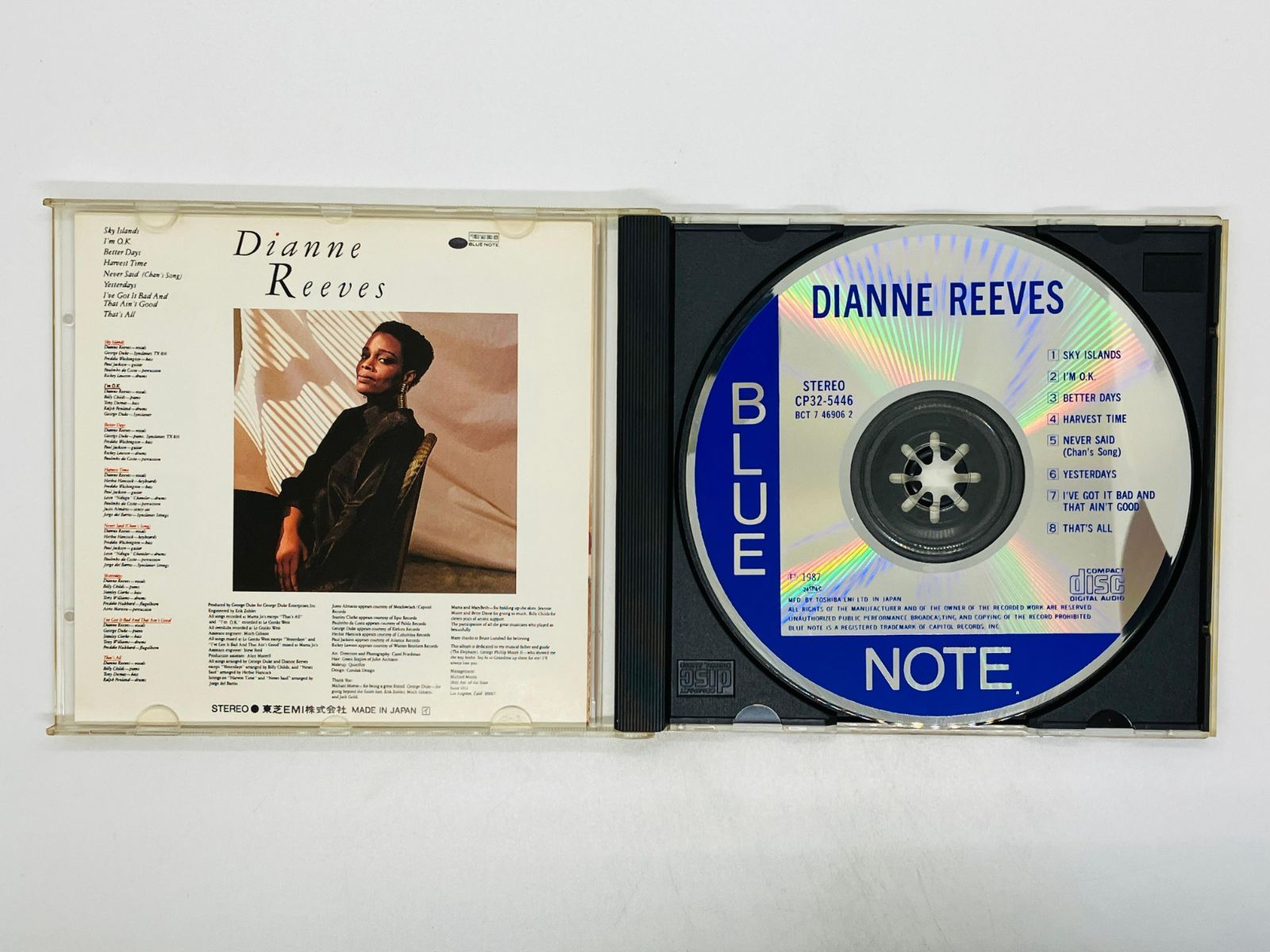 CD 旧規格 DIANNE REEVES / ダイアン リーブス / 3200円盤 消費