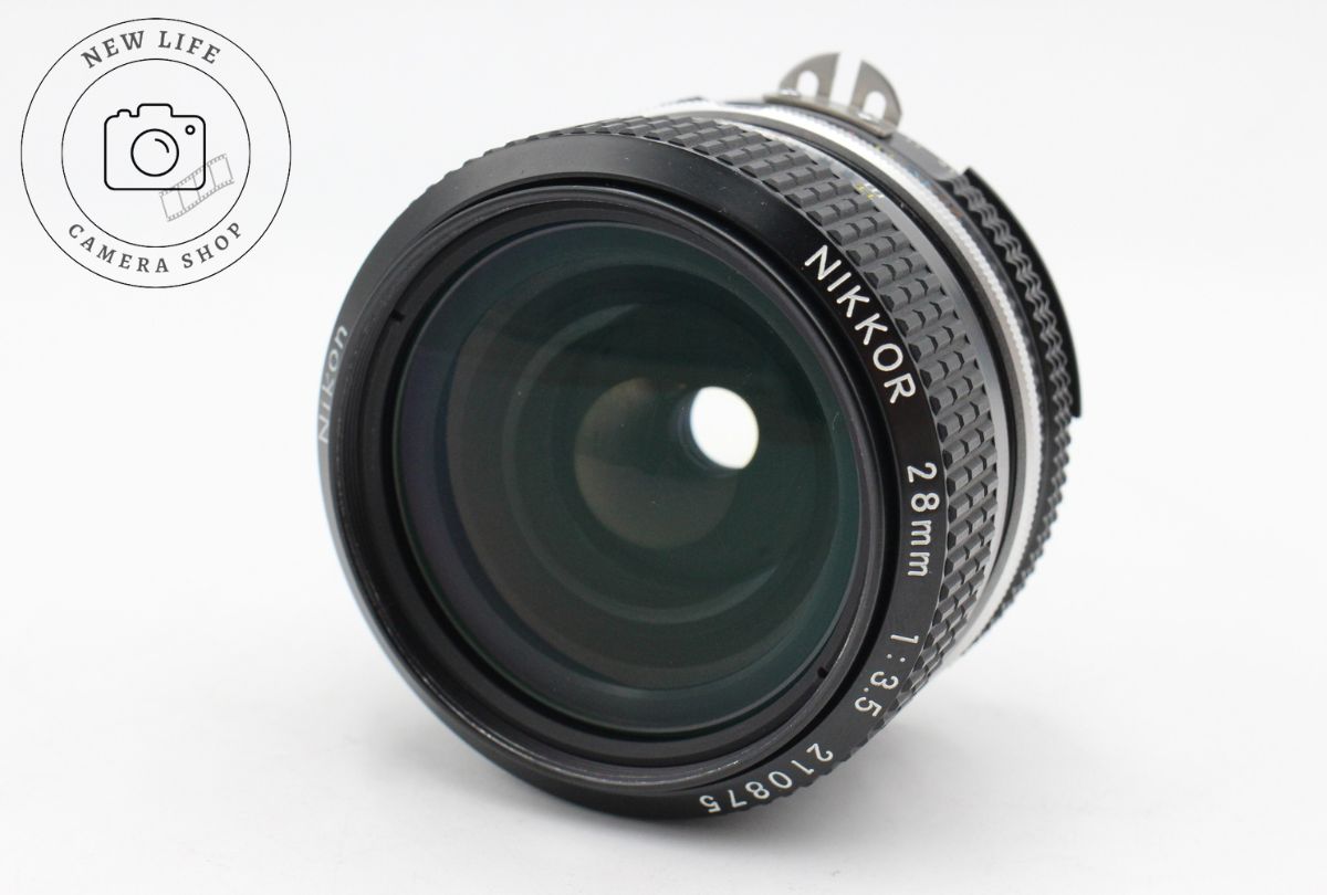 上品 ニコン Nikon Ai Nikkor 28mm F|3.5 MF Wide Angle Lens 13435