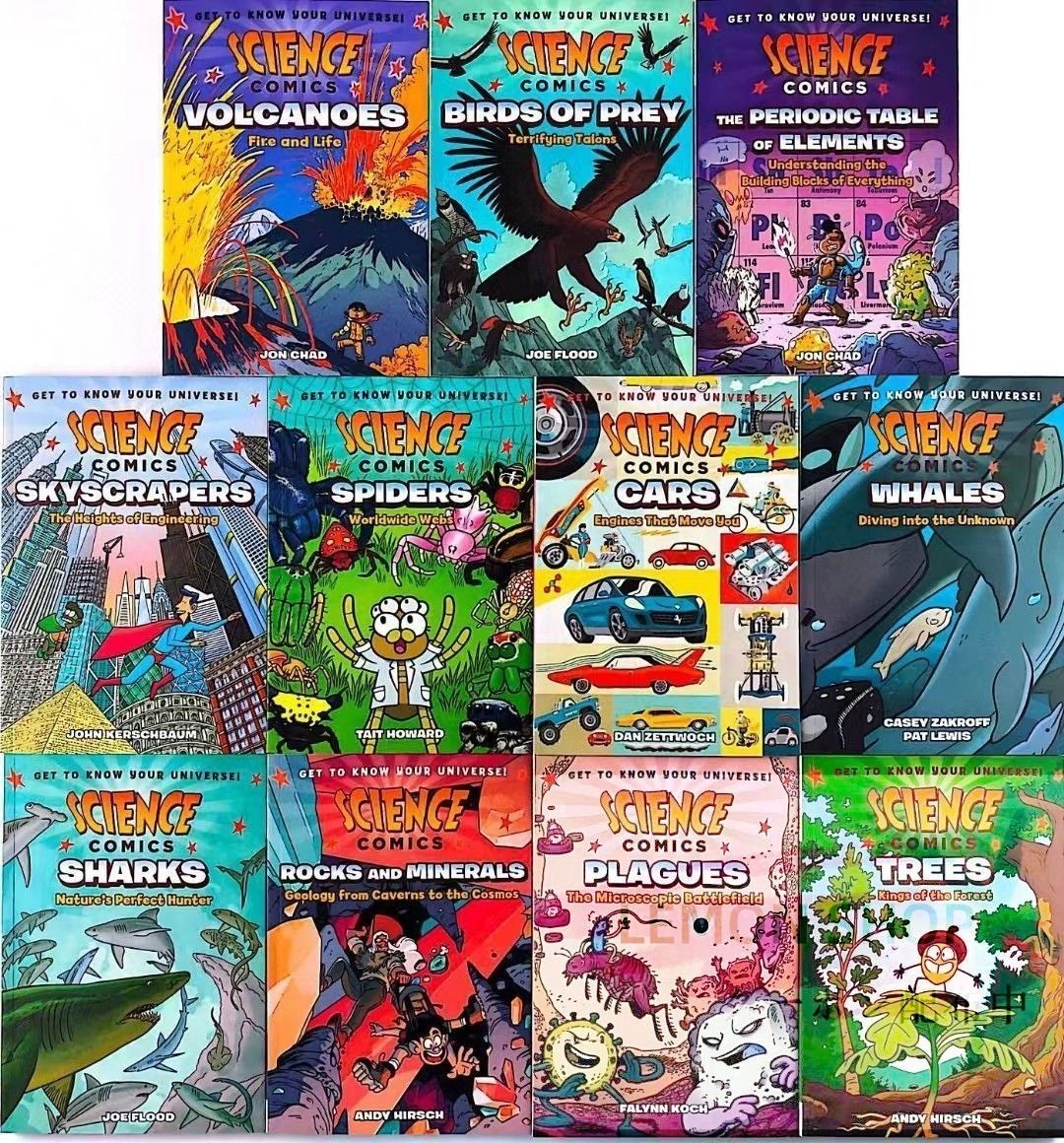 最新版 新品 29冊セット】Sciences comics フルカラー 洋書 絵本