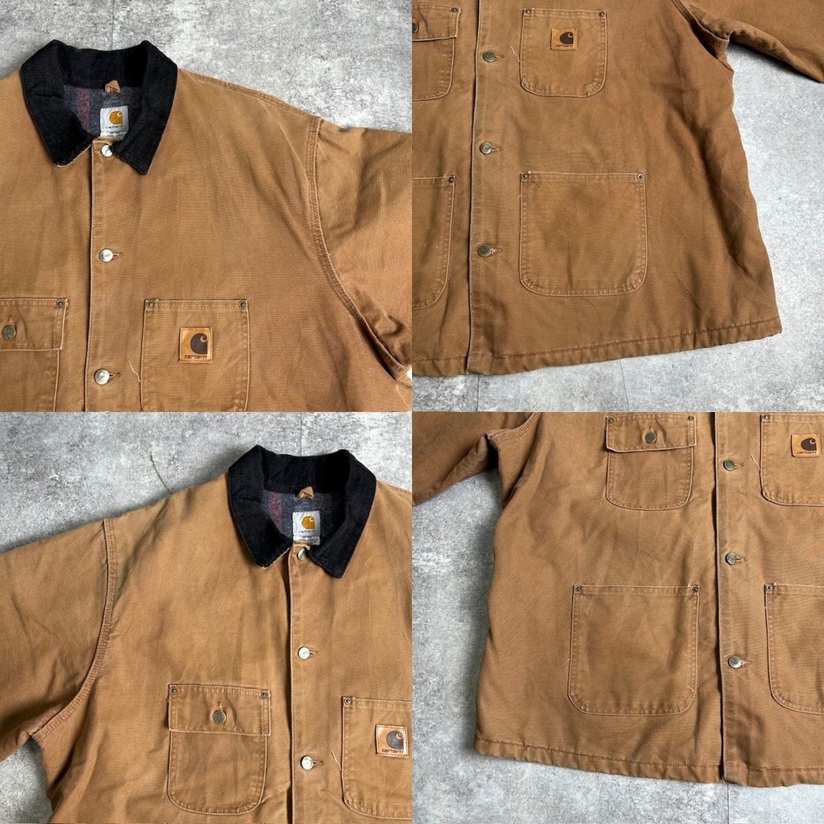 carhartt カーハート ブラウン コットン アメリカ製 00's チョア