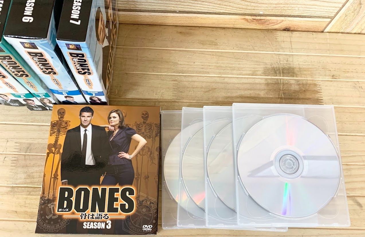 BONES-骨は語る- SEASONSコンパクト・ボックス SEASON1～7 中古