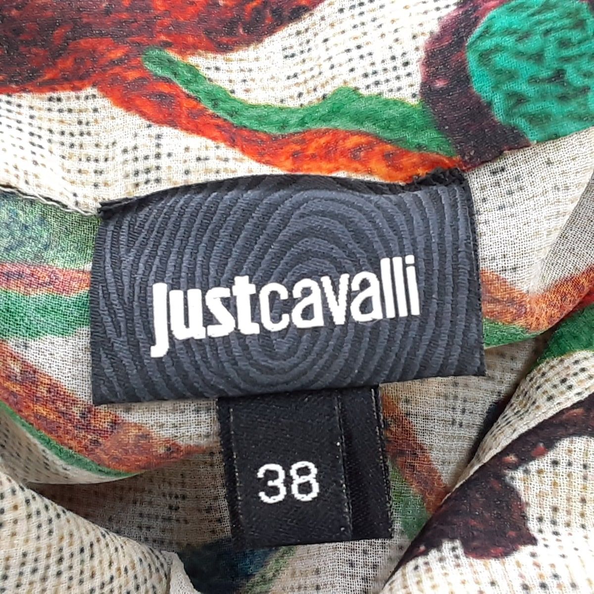 JUST cavalli(ジャストカヴァリ) ワンピース サイズ38 S レディース美 