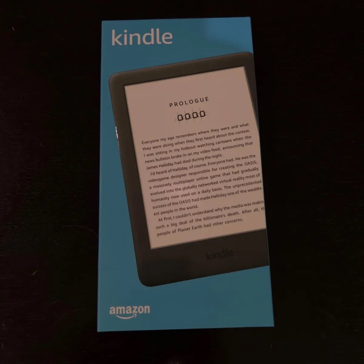 新品・未開封品】Kindle フロントライト搭載 Wi-Fi 8GB ブラック 広告 