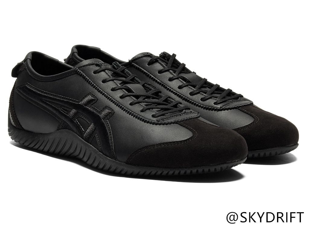 Onitsuka Tiger ブラックスニーカー Onitsuka Tiger MEXICO 66 DRIVING オニツカタイガー 男女兼用