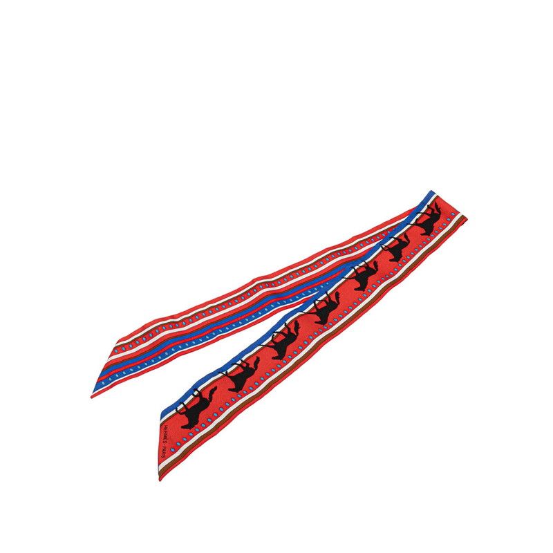 ☆美品☆　HERMES/ エルメス ツイリー 馬着　レッド系 　シルク100％ 楽天市場】エルメス ツイリー 馬着 Couvertures et Tenues de