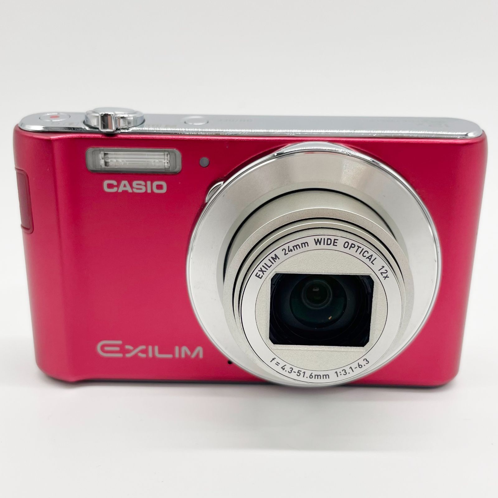 ☆ CASIO デジタルカメラ EXILIM 注文 EX-ZS240RD レッド