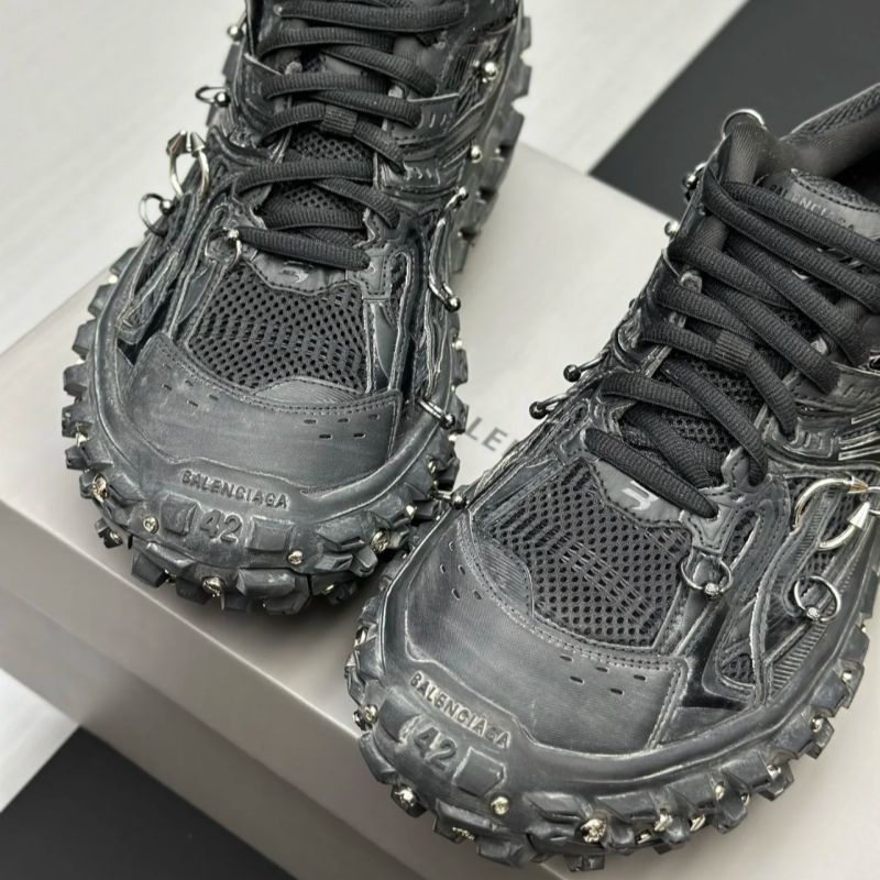 BALENCIAGA Bouncer Defender Screw Sneaker With Piercings