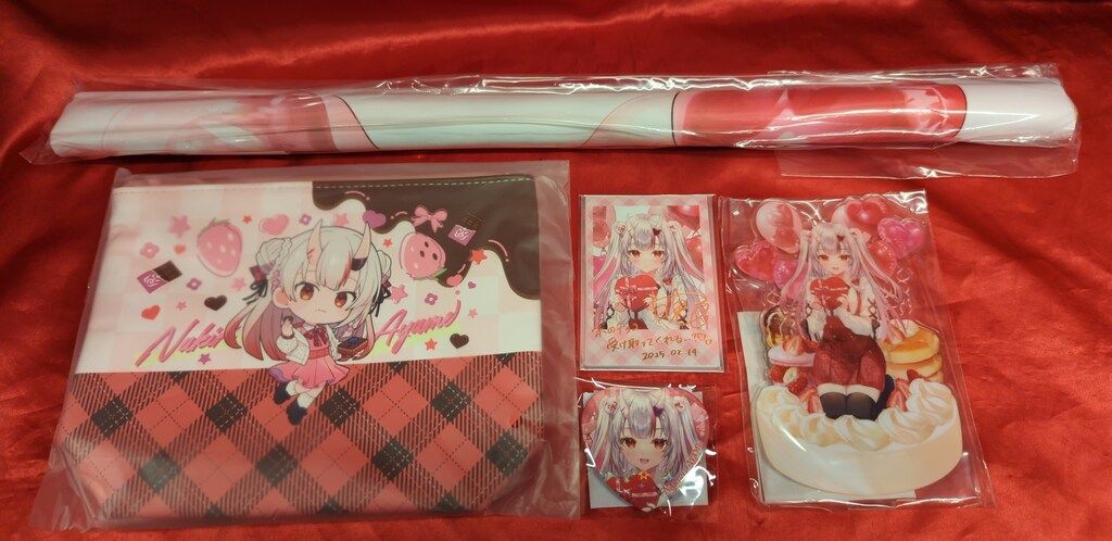 カバー あやめのバレンタイングッズ ホロライブ 百鬼あやめ/グッズフル
