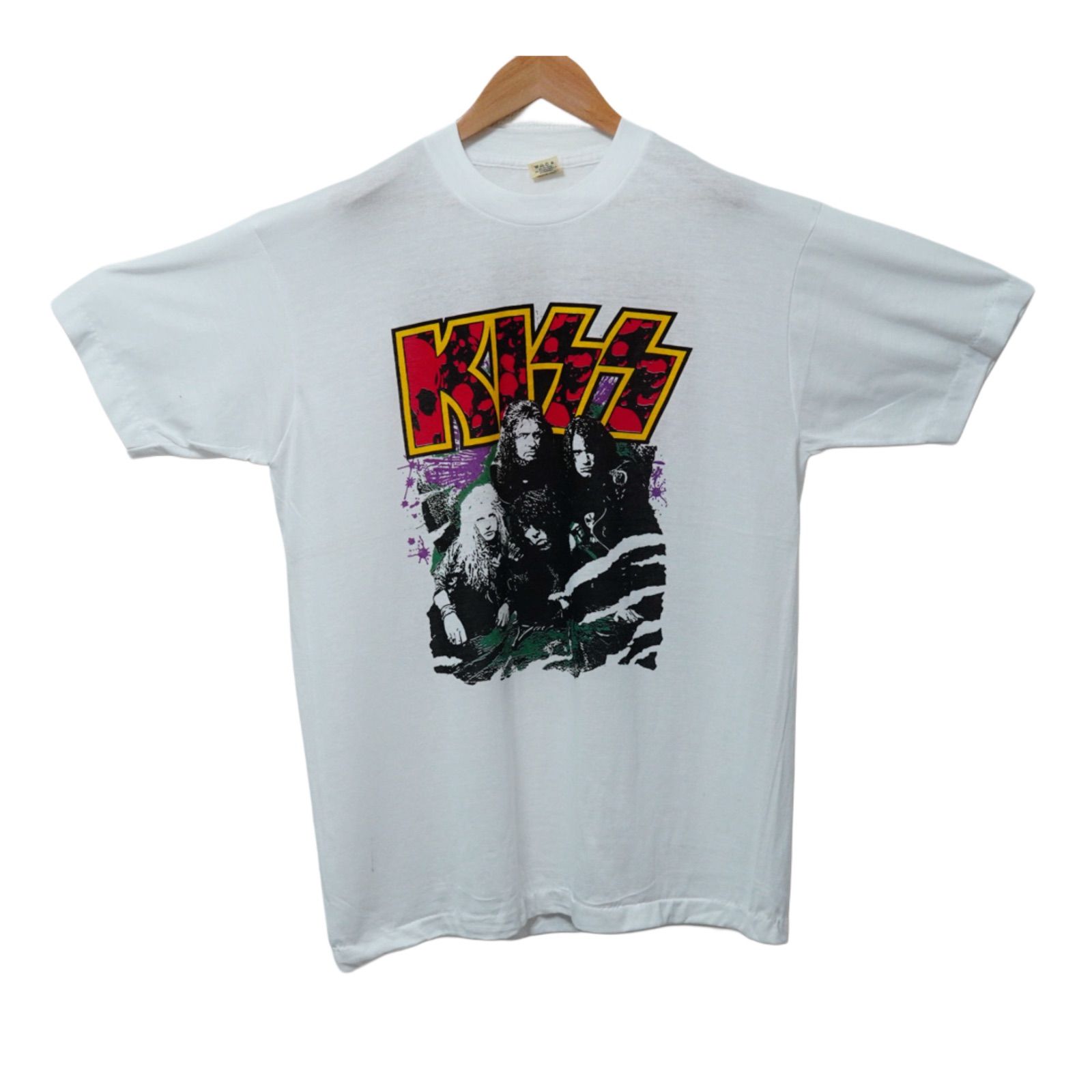 90s KISS Tシャツ L USA製 ブラック ワールドツアー 96-97 90s KISS Tシャツ L USA製 ブラック ワールドツアー 96-97